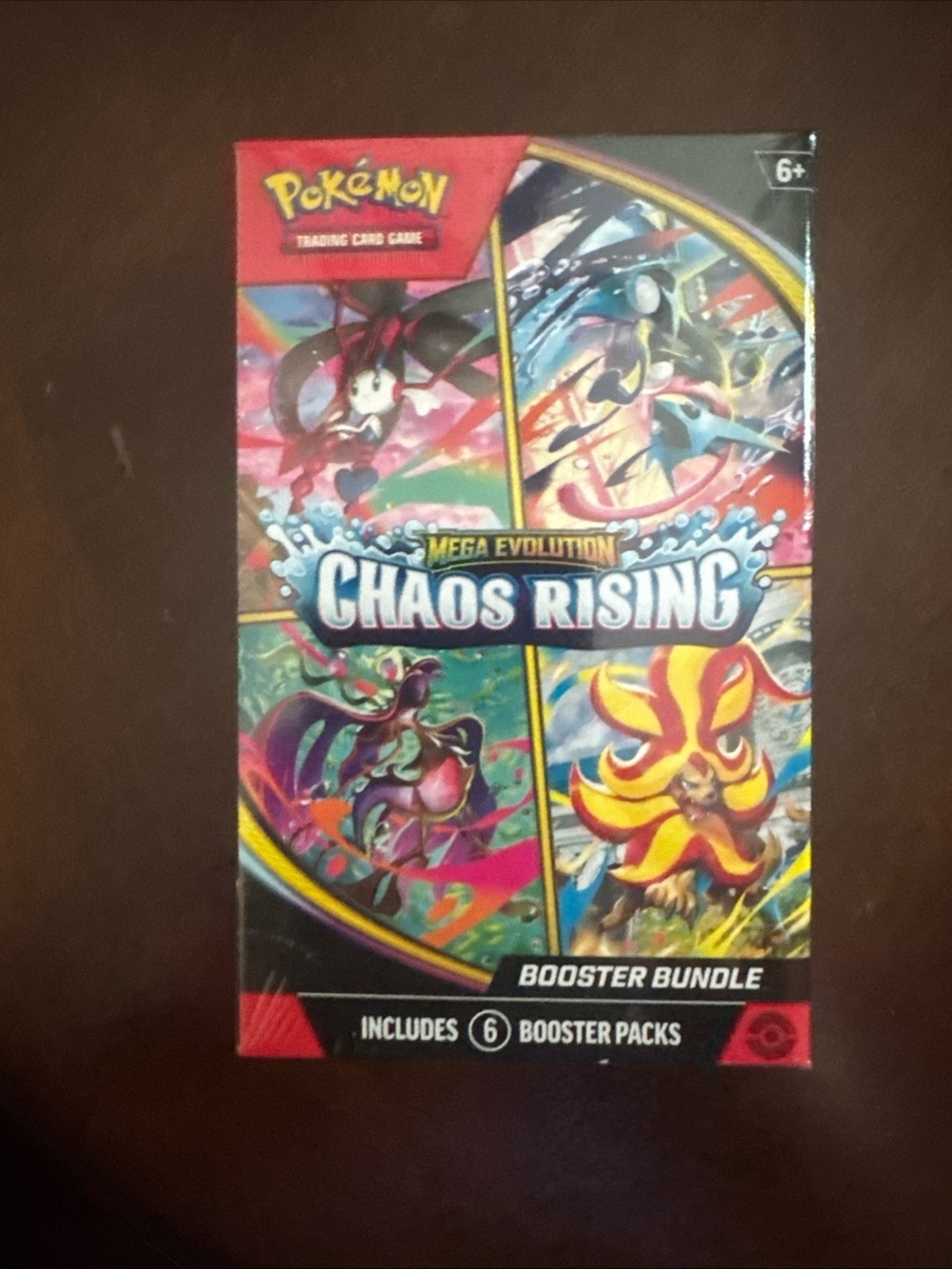 Pokemon Chaos Rising Booster Bundle - Red, Yellow, Blue, Black
